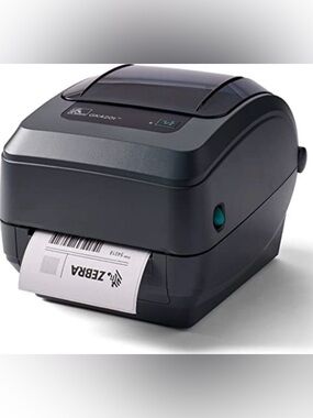 Zebra GK420t Thermal Label Printer - Dark Gray with 1000 label 5 XL rolls inc